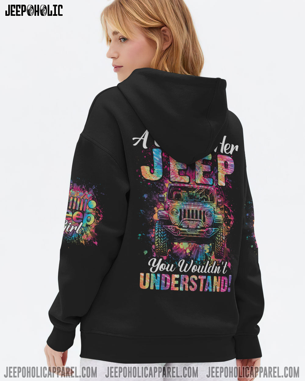 A Girl And Her Jeep You Wouldn't Understand All Over Print