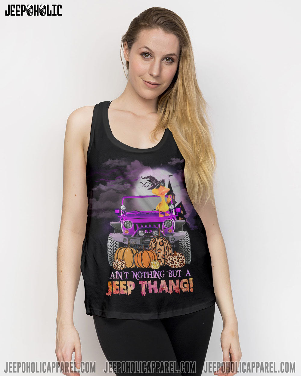 Ain't Nothing But A Jeep Thang Duck Halloween All Over Print