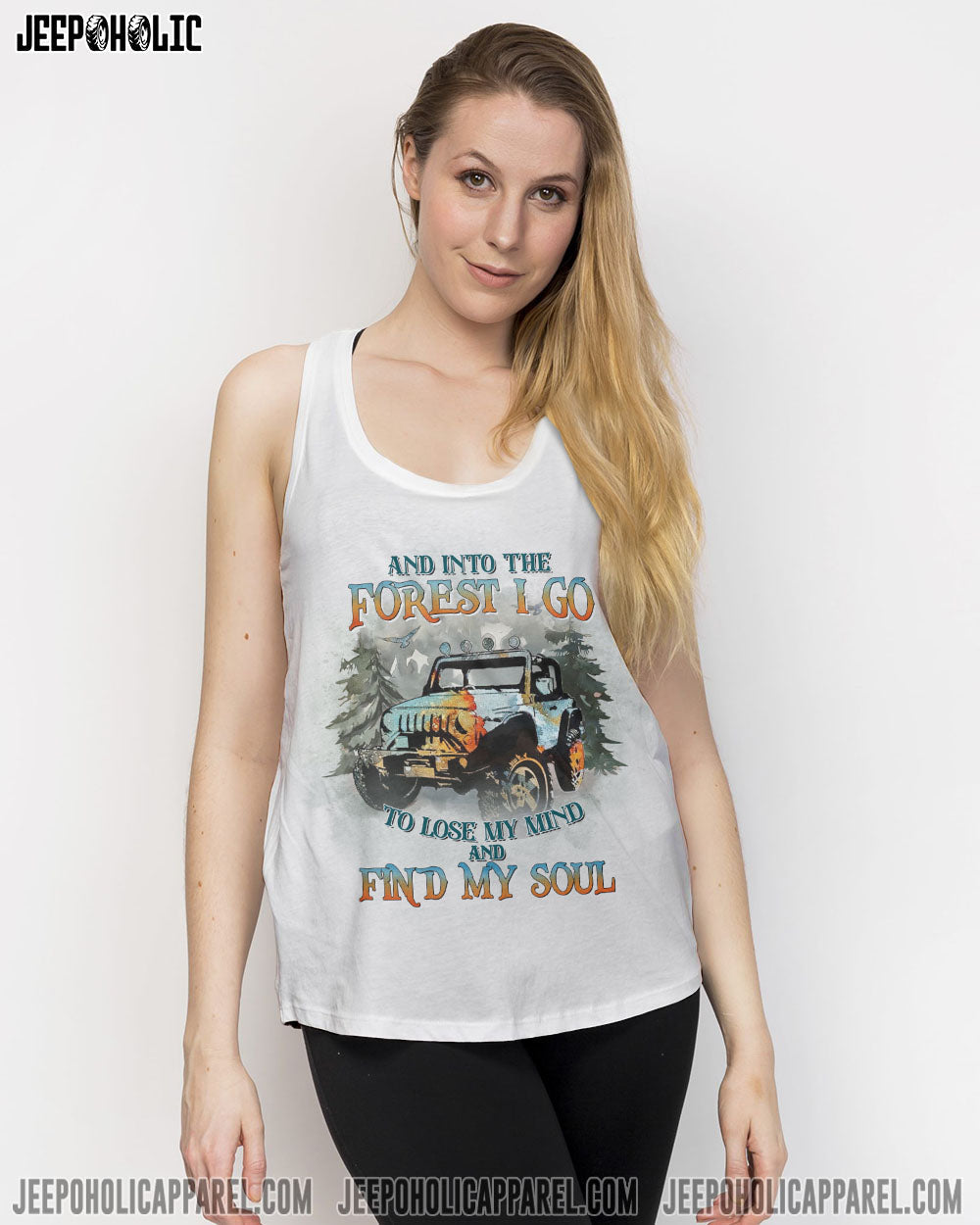 And Into The Forest To Lose My Mind Jeep Girl All Over Print