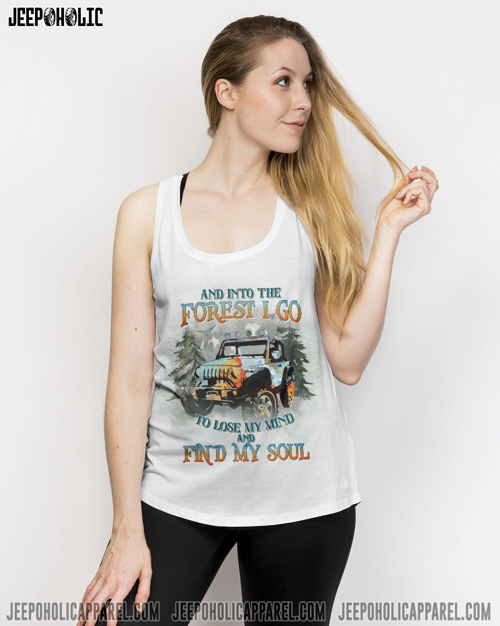 And Into The Forest To Lose My Mind Jeep Girl All Over Print