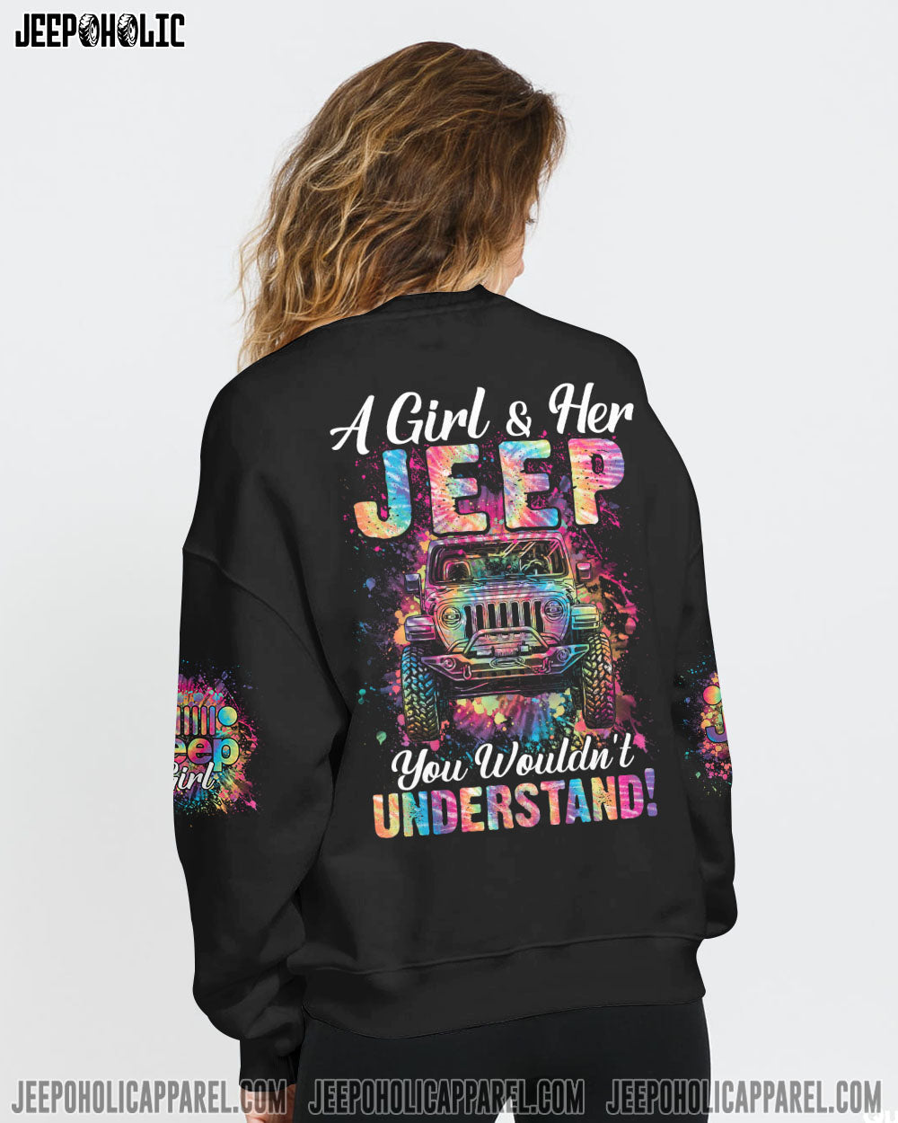 A Girl And Her Jeep You Wouldn't Understand All Over Print