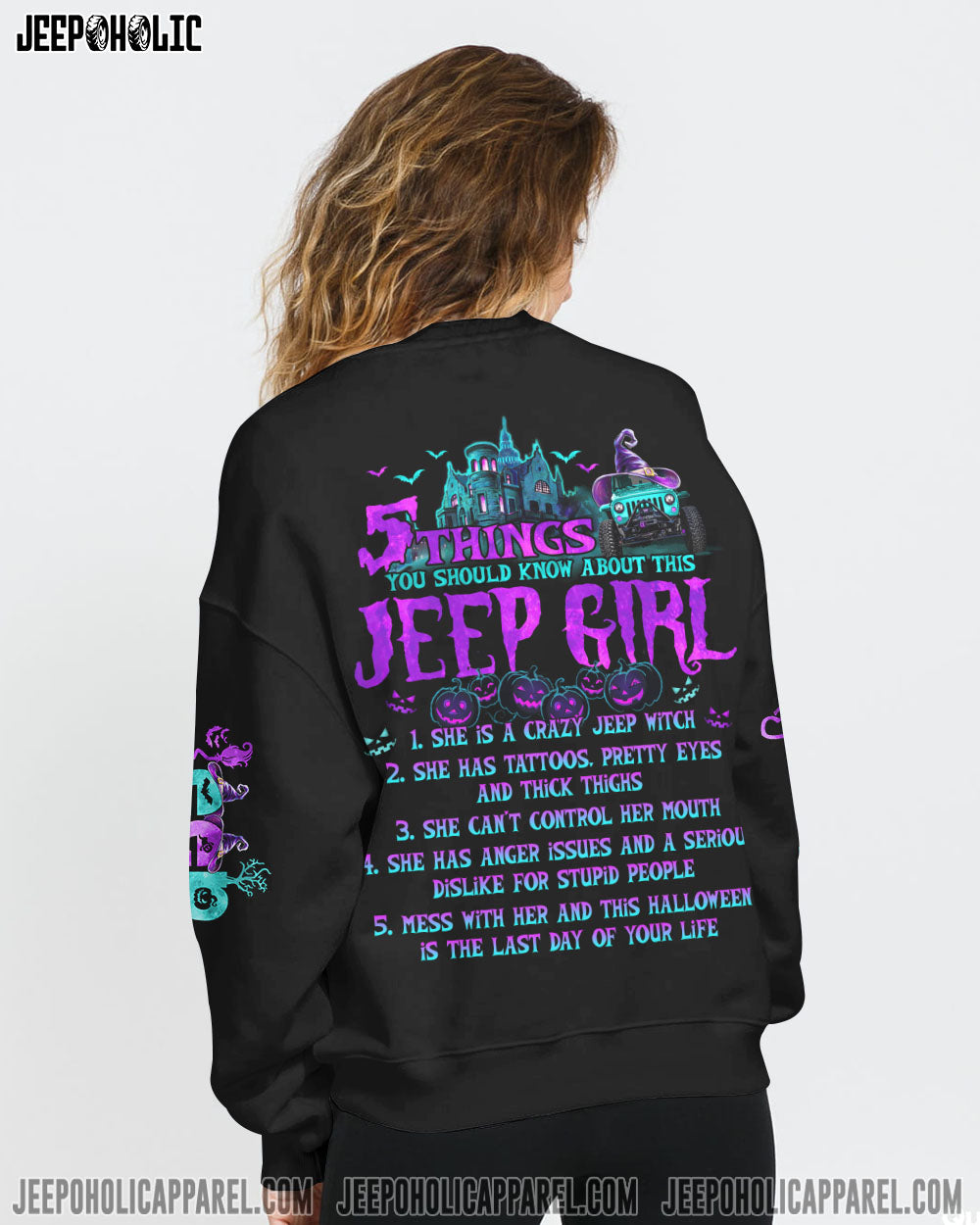 5 Things You Should Jeep Girl All Over Print