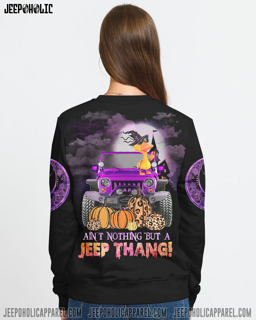 Ain't Nothing But A Jeep Thang Duck Halloween All Over Print