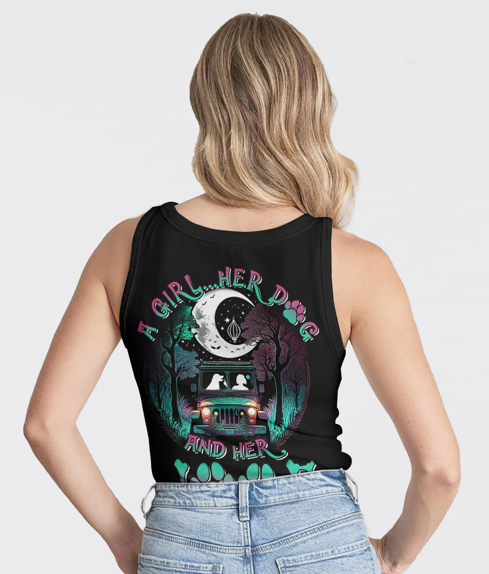 a-girl-her-dog-and-her-jeep-moonlight-tank-top