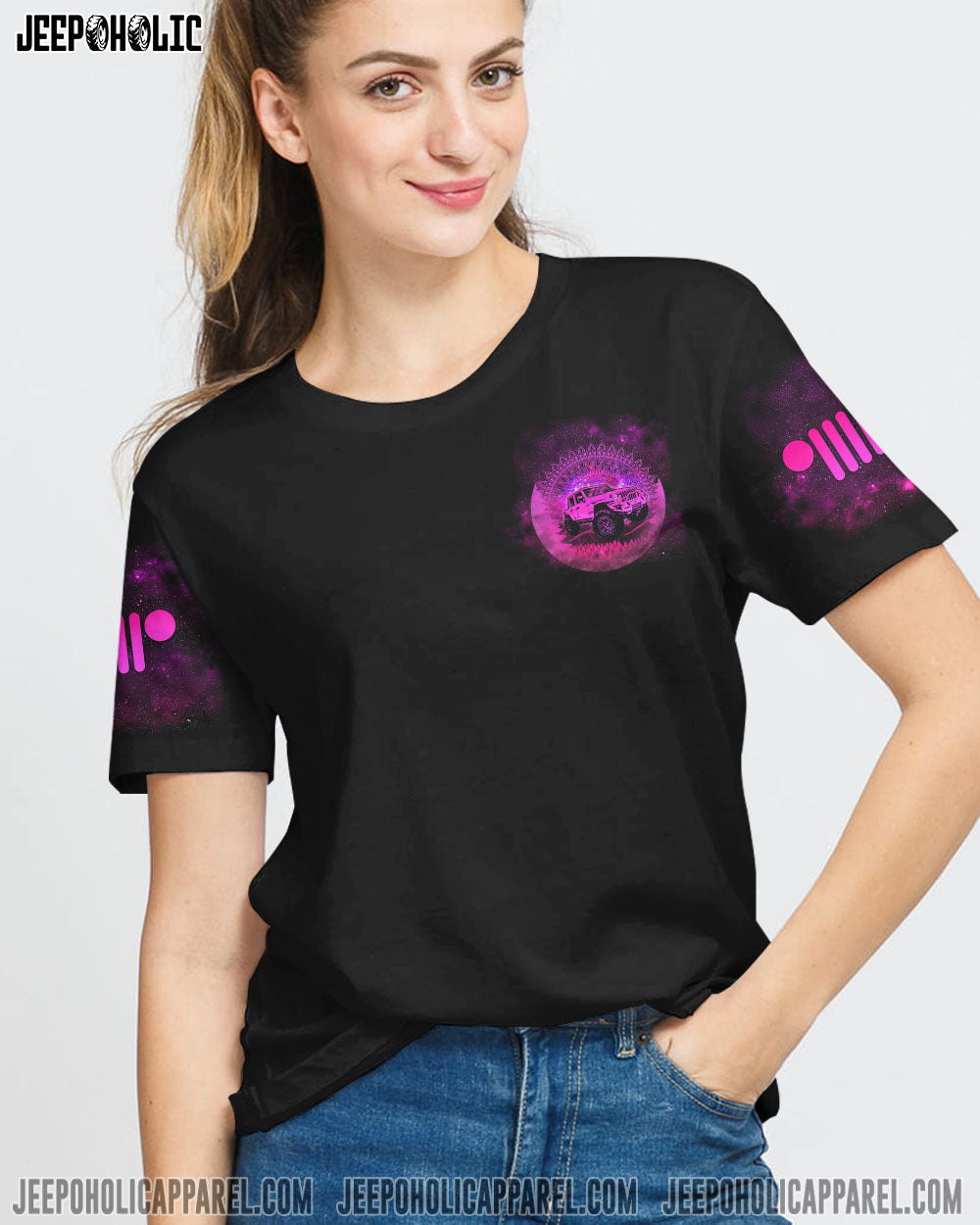 Always Take The Scenic Route Mandala Jeep All Over Print