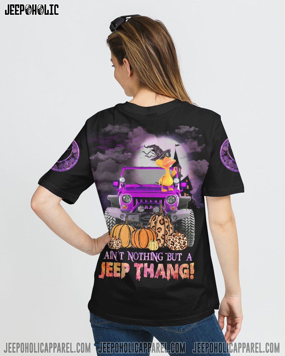 Ain't Nothing But A Jeep Thang Duck Halloween All Over Print