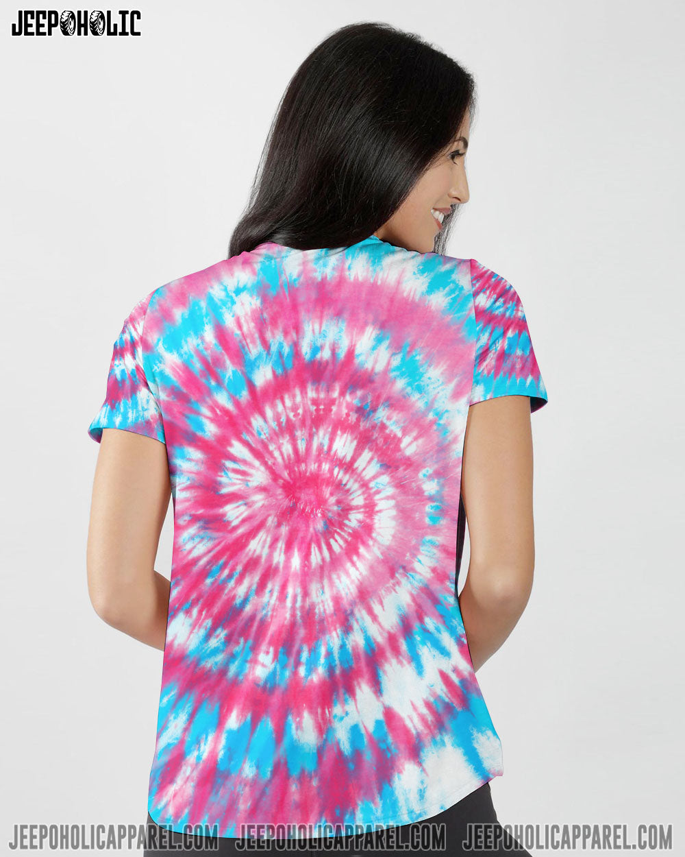 Ain't Nothing But A Jeep Thang Tie Dye All Over Print