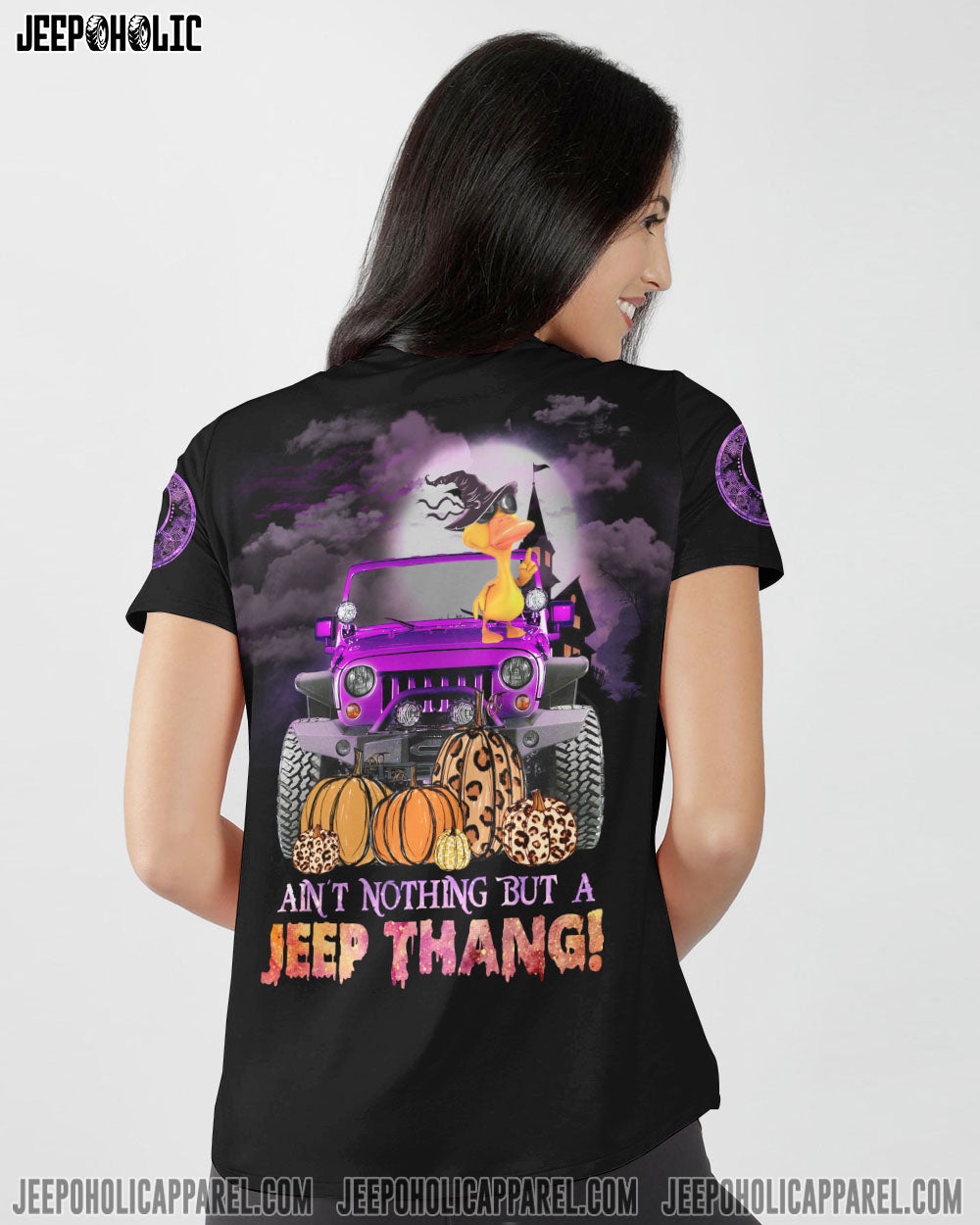 Ain't Nothing But A Jeep Thang Duck Halloween All Over Print