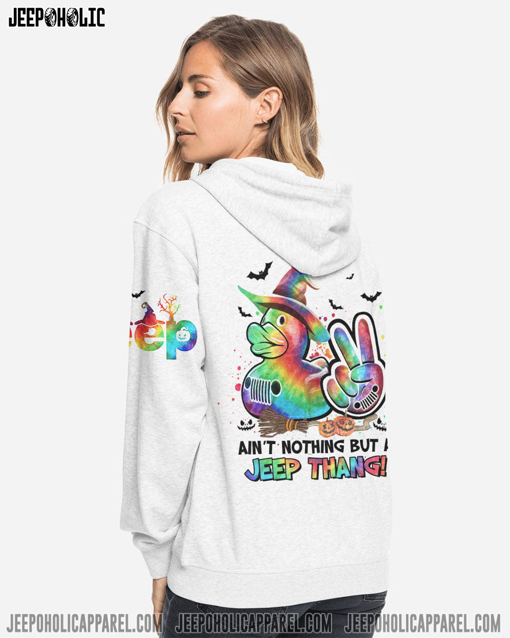 Ain't Nothing But A Jeep Thang Tie Dye Halloween All Over Print