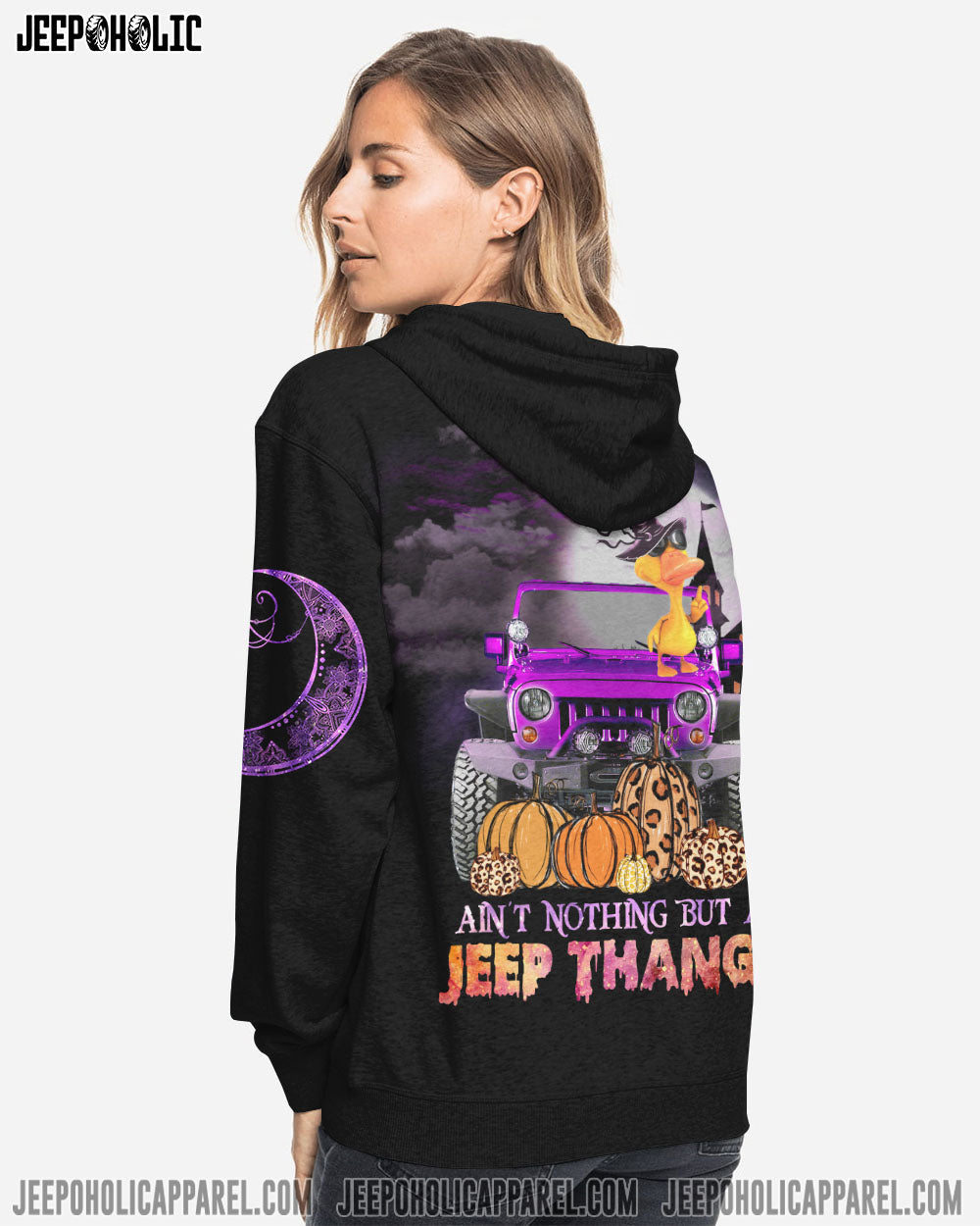 Ain't Nothing But A Jeep Thang Duck Halloween All Over Print