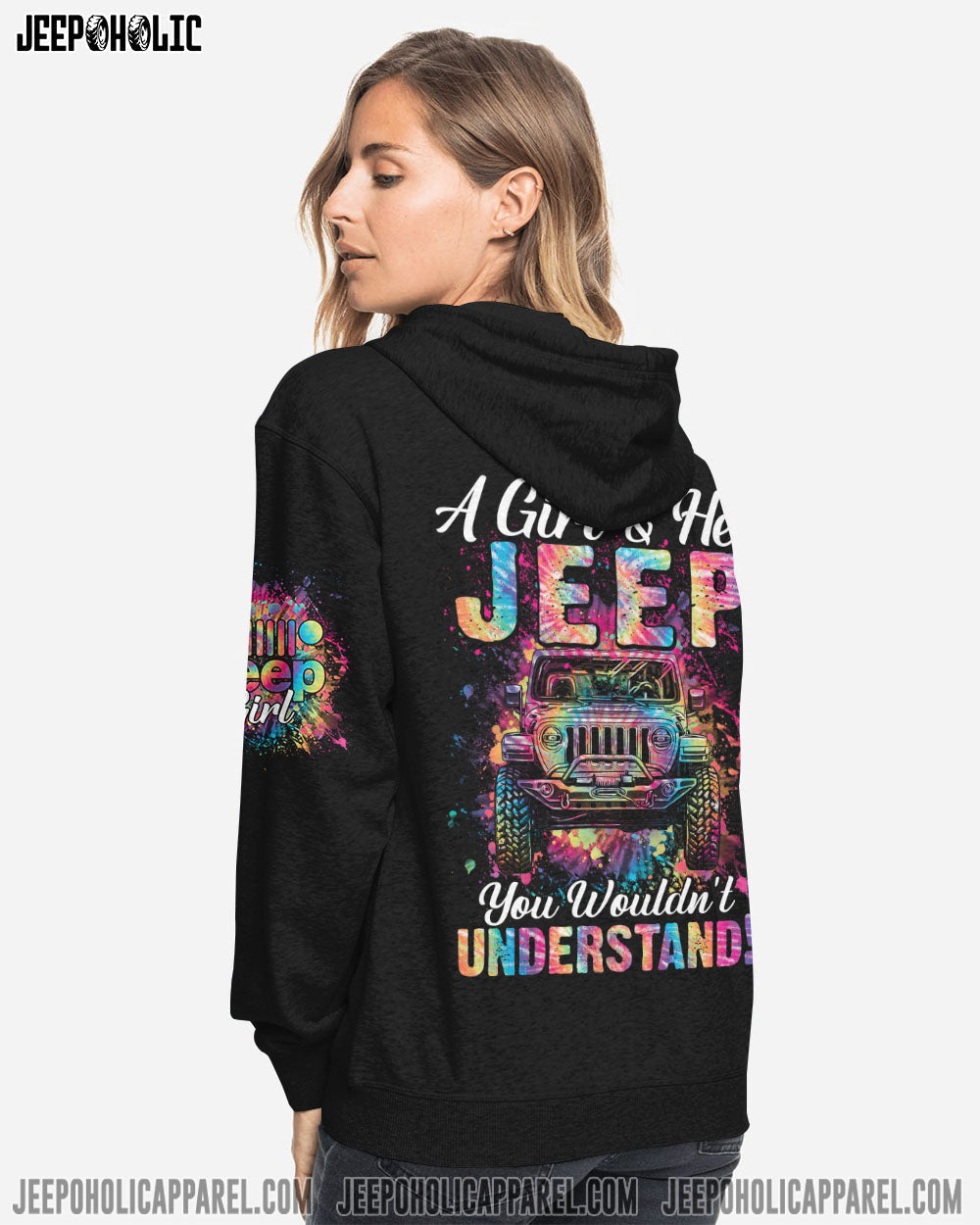 A Girl And Her Jeep You Wouldn't Understand All Over Print