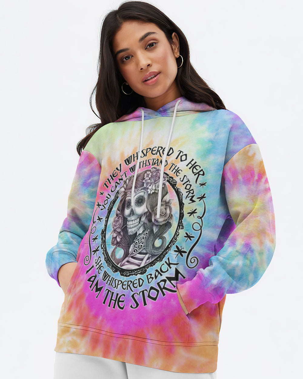 she-whispered-back-i-am-the-storm-womens-skull-hoodie