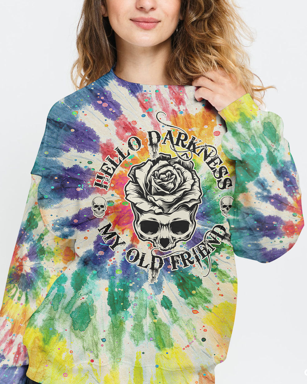 hello-darkness-my-old-friend-rose-womens-skull-sweatshirt