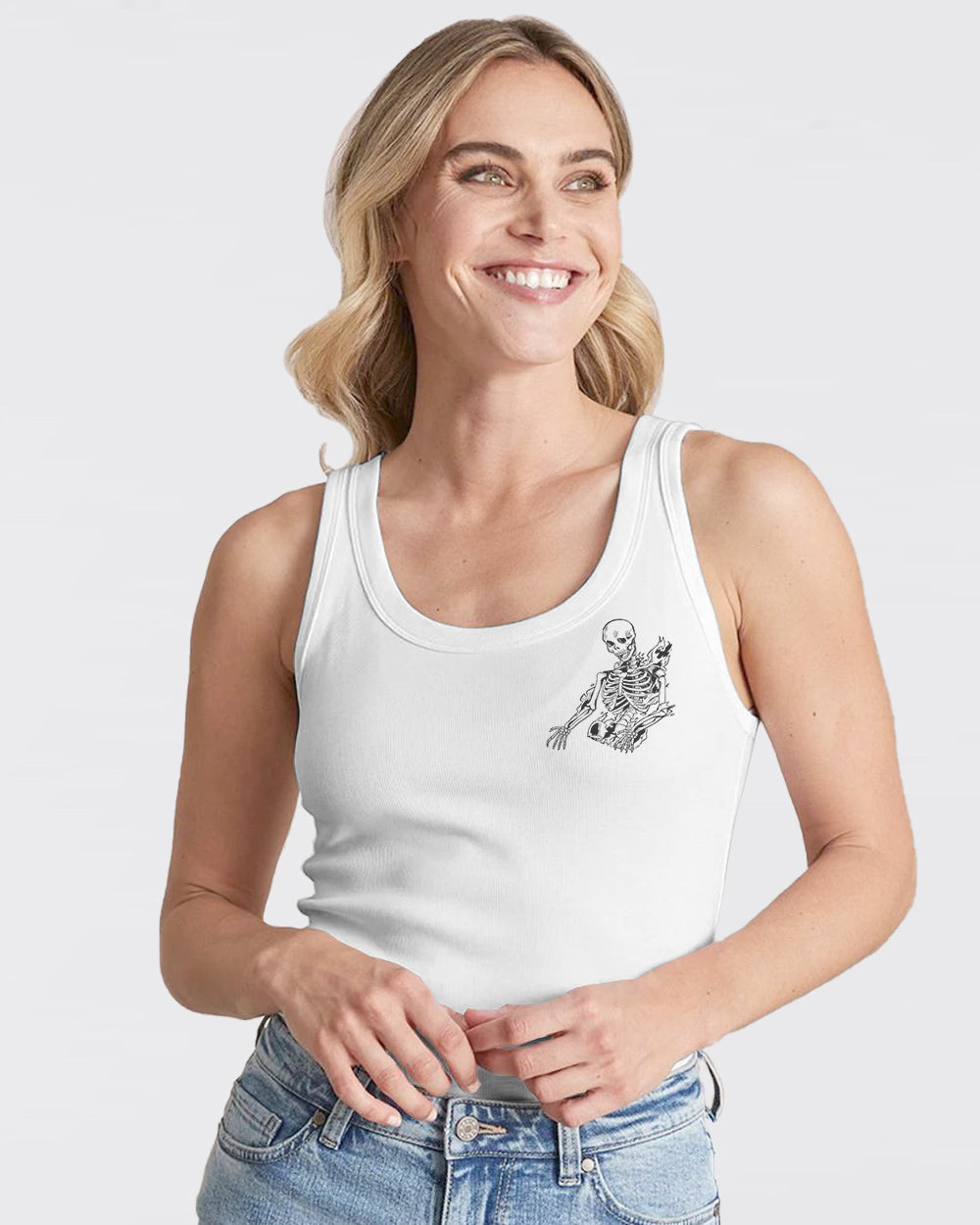 rock-paper-scissors-throat-punch-i-win-ribbon-womens-skull-tank-top