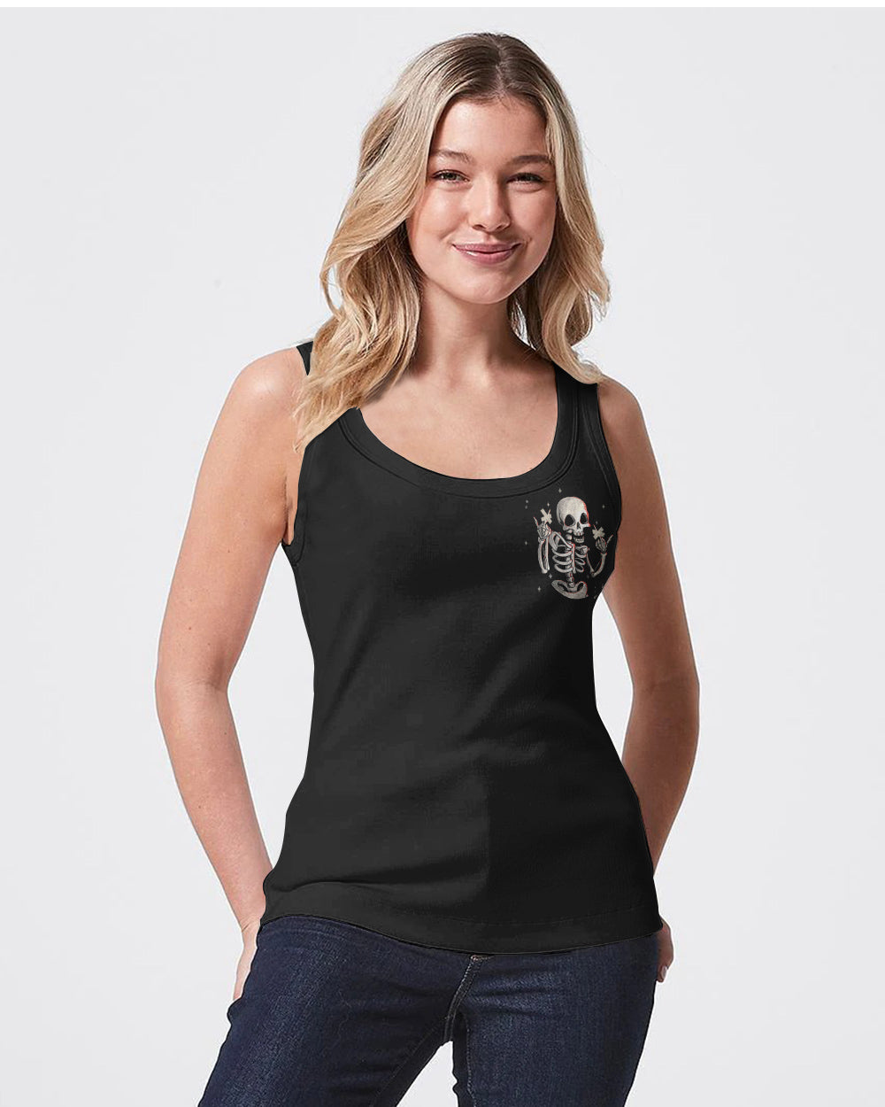 piss-me-off-again-and-we-play-a-game-womens-skull-tank-top