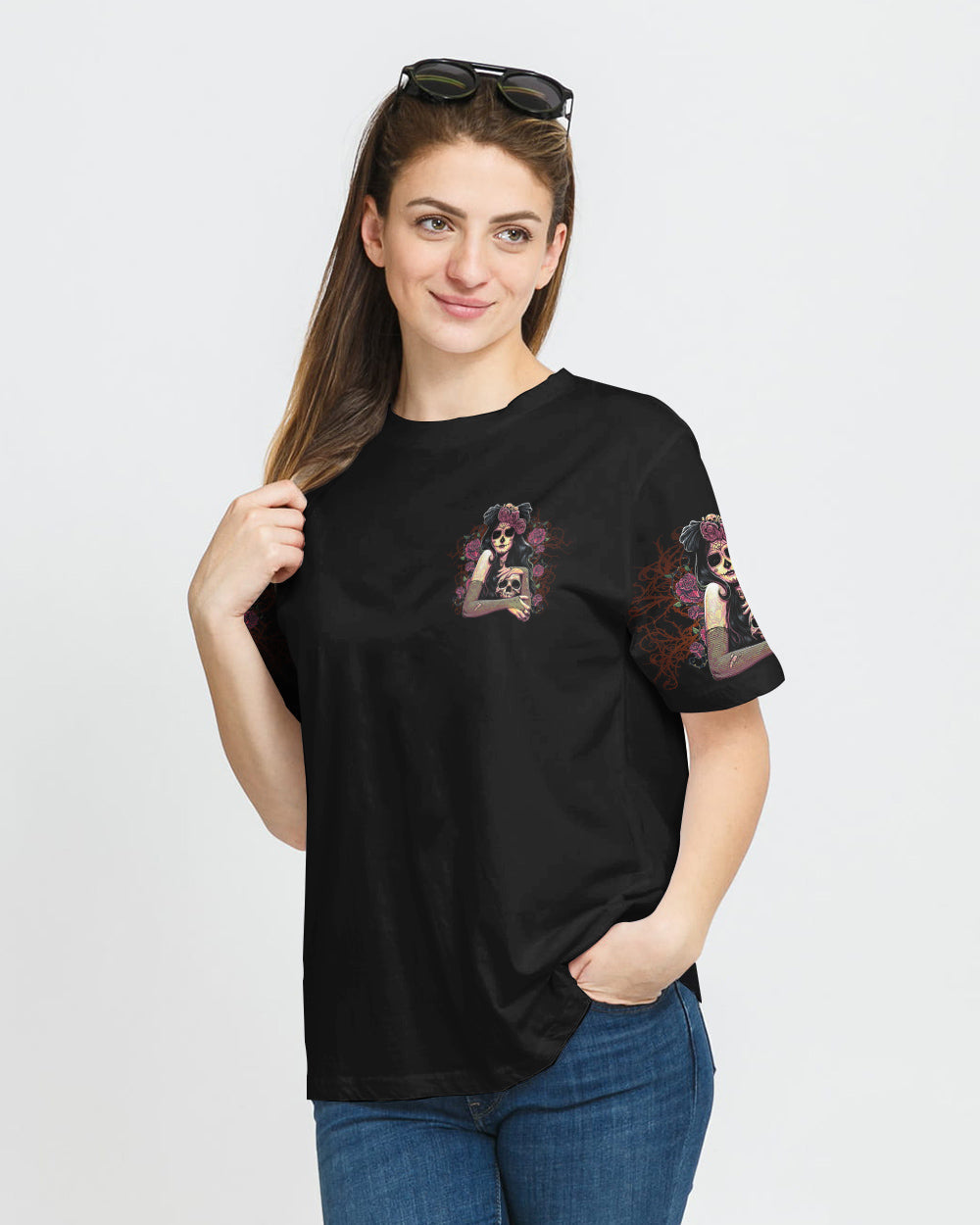 love-me-like-my-demons-do-sugar-skull-girl-womens-skull-t-shirt