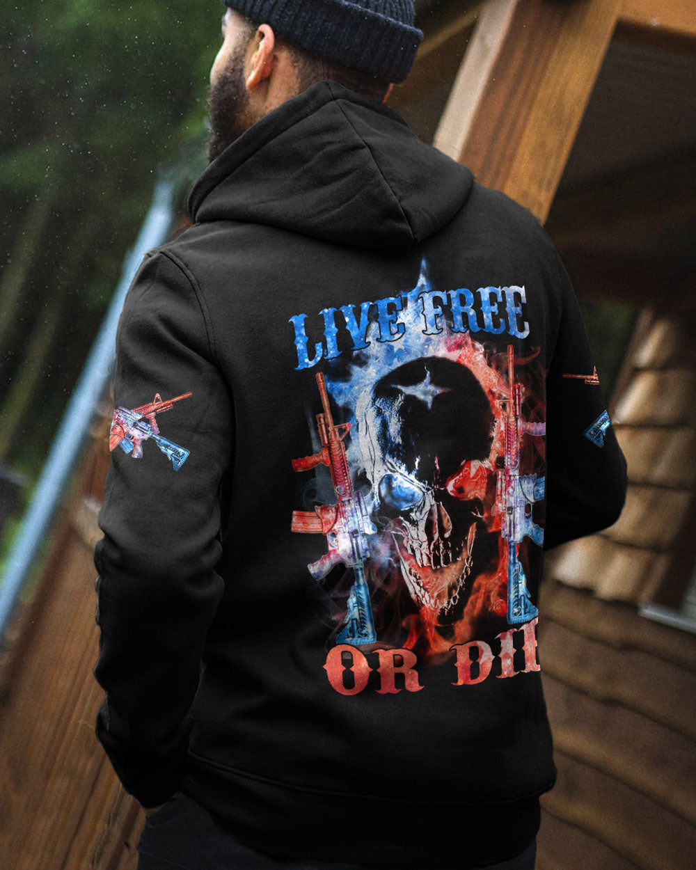 live-free-or-die-smoke-skull-mens-patriotic-hoodie