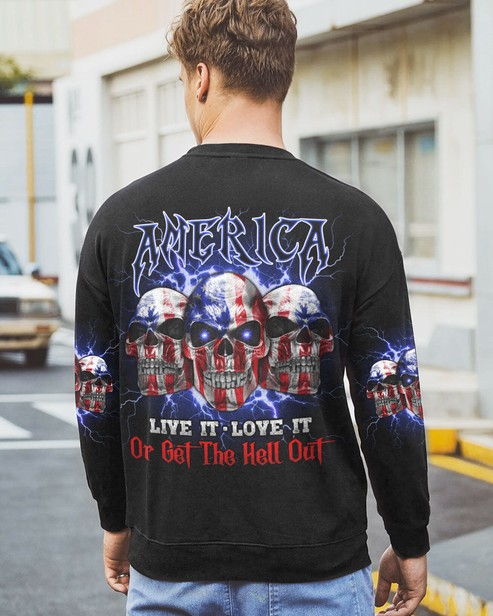 america-live-it-love-it-three-skulls-skull-mens-patriotic-sweatshirt