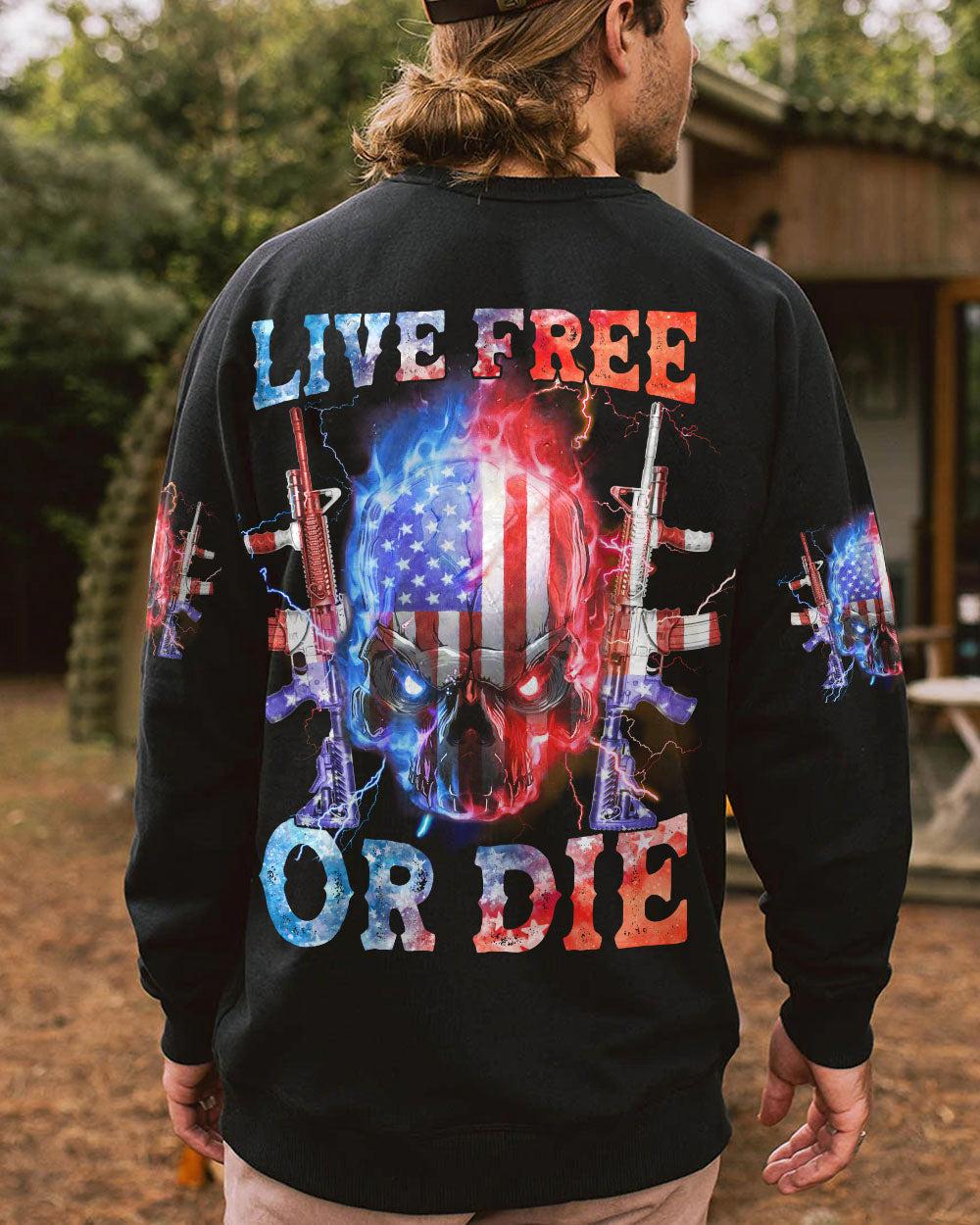 live-free-or-die-fire-skull-mens-patriotic-sweatshirt