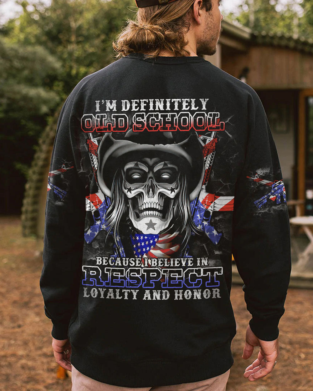 i-believe-in-respect-cowboy-skull-flag-mens-patriotic-sweatshirt