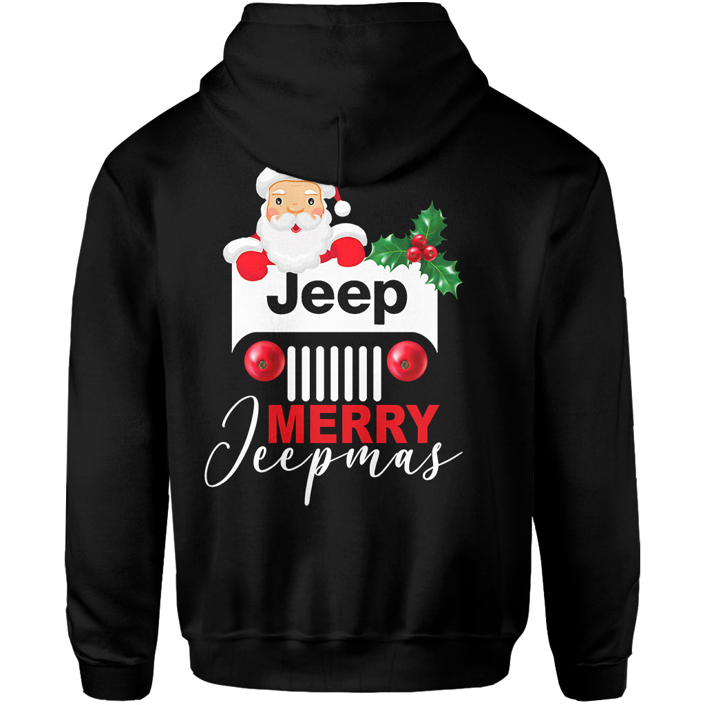 Jeep Hoodie - Santa Claus Chistmas No.3 LT6