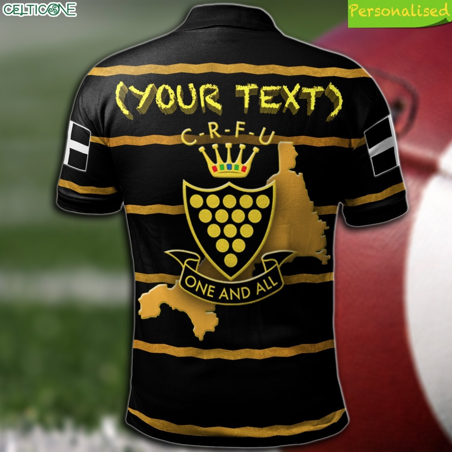 custom-text-cornwall-rugby-league-personalised-polo-shirt-trelawnys-army-with-cornwall-flag