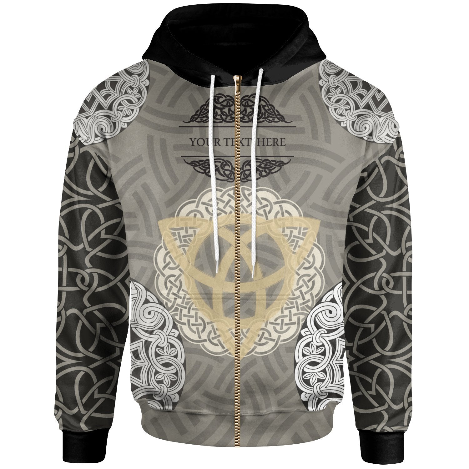 custom-text-celticone-zip-up-hoodie-tree-of-triquetra