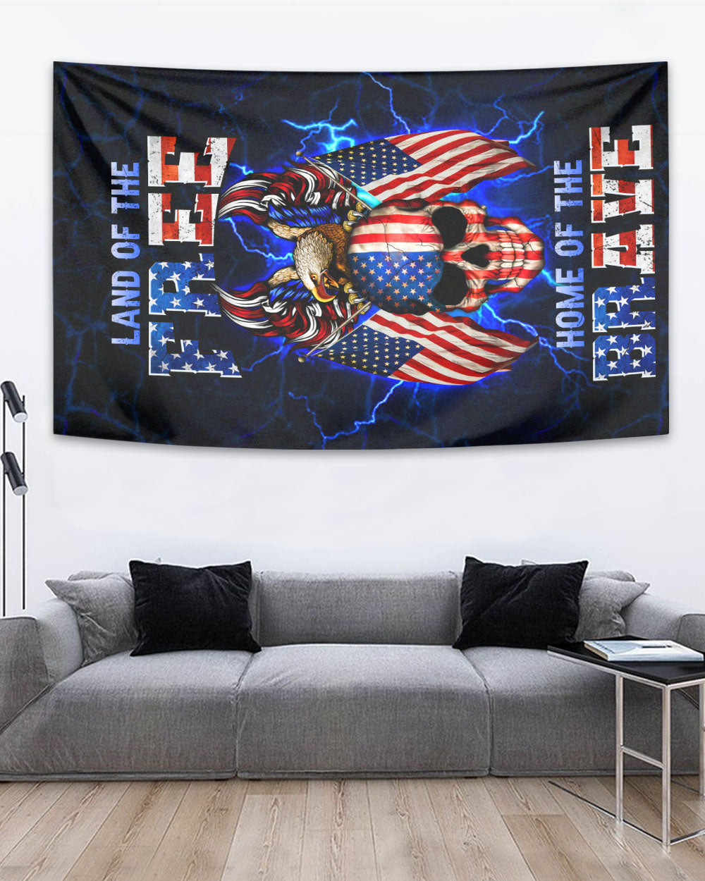 land-of-the-brave-home-of-the-brave-skull-flag-eagle-patriotic-garden-flag