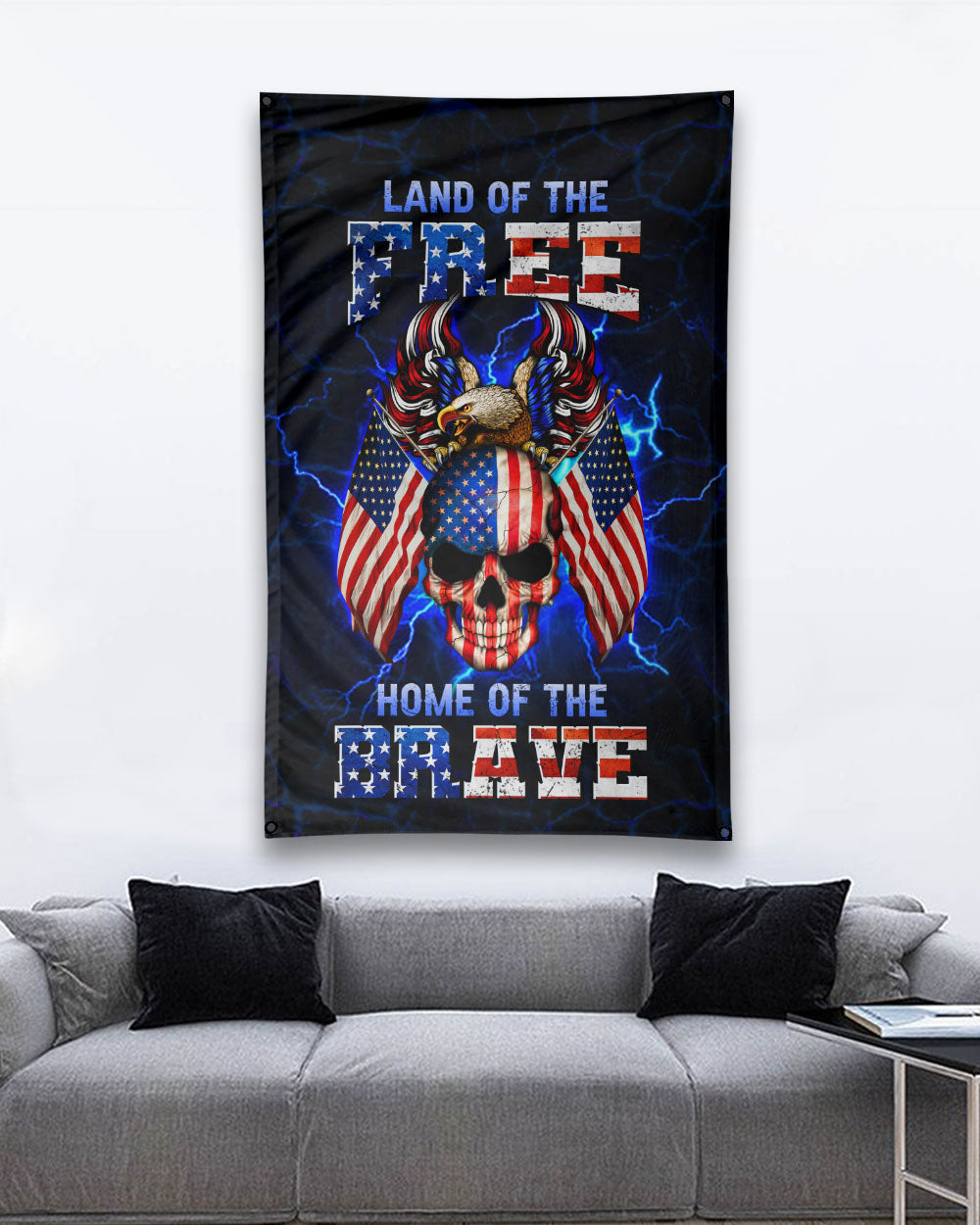 land-of-the-brave-home-of-the-brave-skull-flag-eagle-patriotic-garden-flag