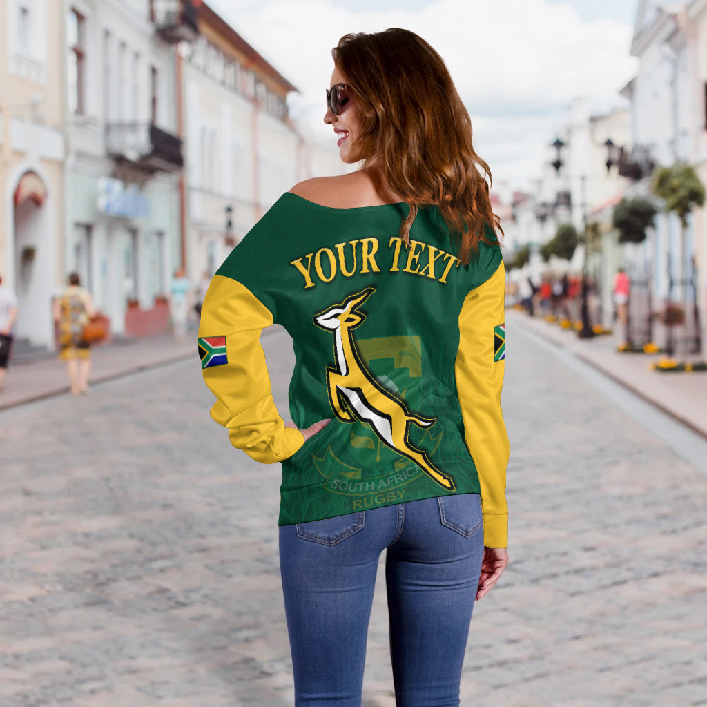 custom-personalised-south-africa-rugby-off-shoulder-sweater-springboks-champion-bokke-african-pattern-go-bokke