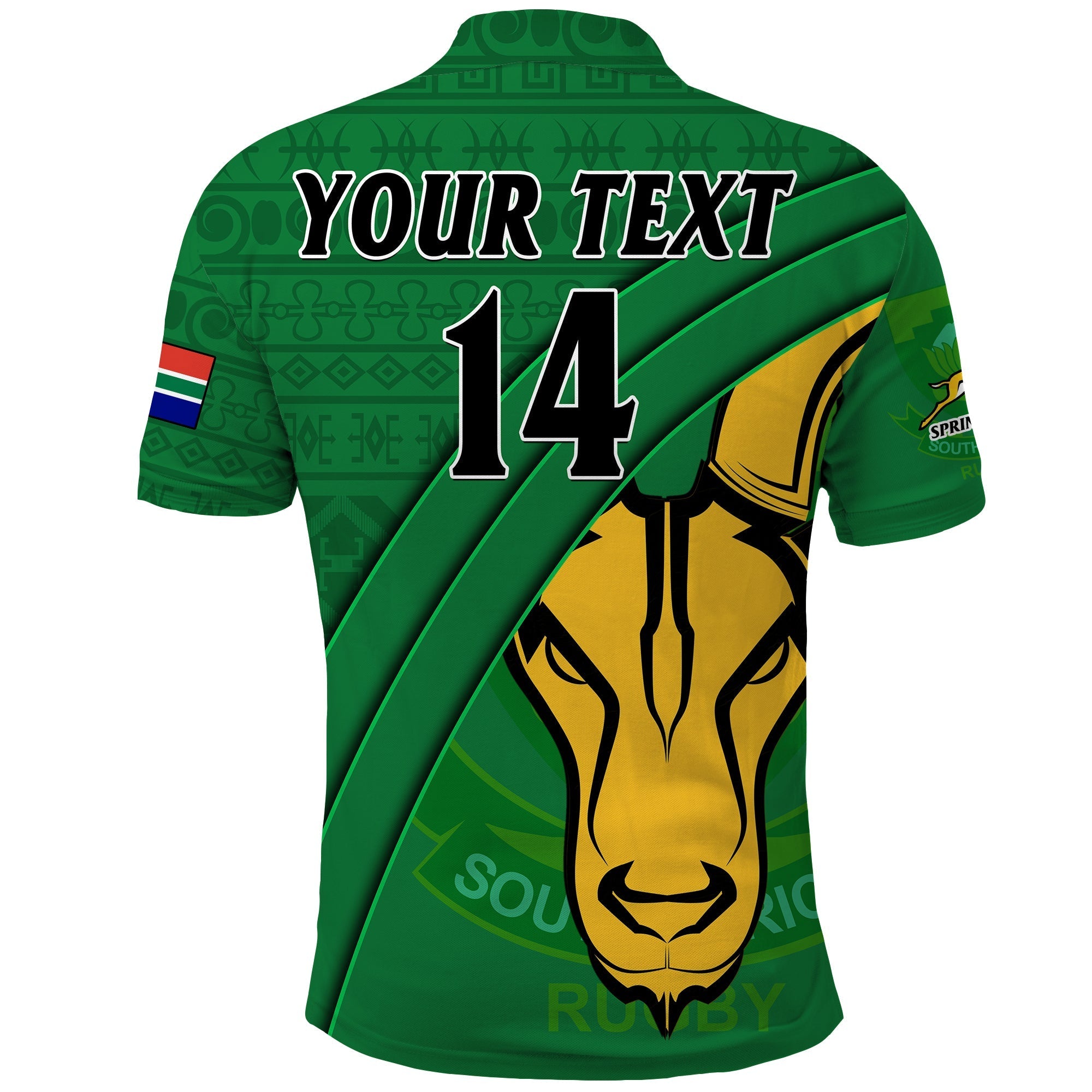 custom-text-and-number-south-africa-rugby-polo-shirt-bokke-springbok-with-african-pattern-stronger-together