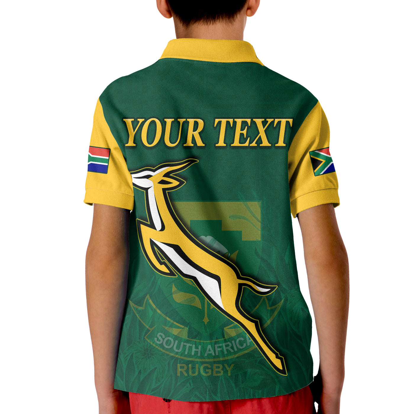 custom-personalised-south-africa-rugby-polo-shirt-kid-springboks-champion-bokke-african-pattern-go-bokke