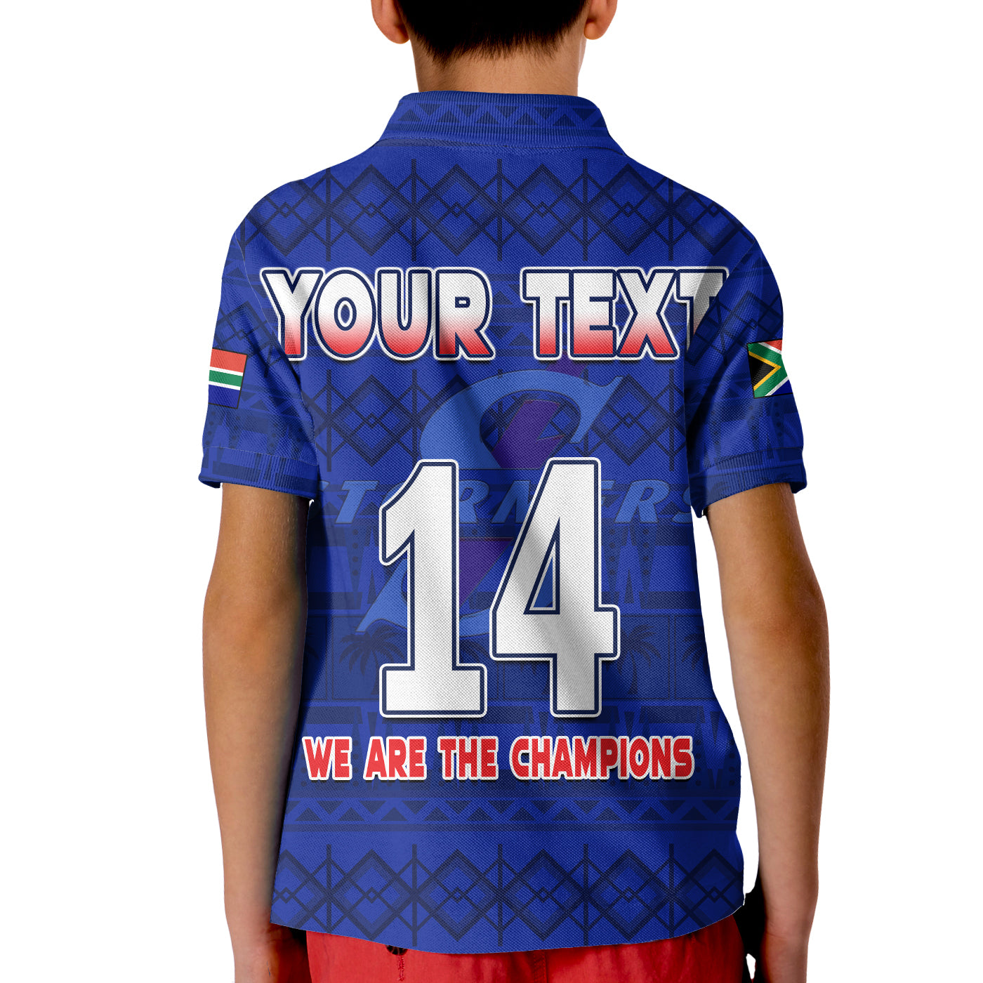 custom-text-and-number-stormers-south-africa-rugby-polo-shirt-kid-we-are-the-champions-urc-african-pattern