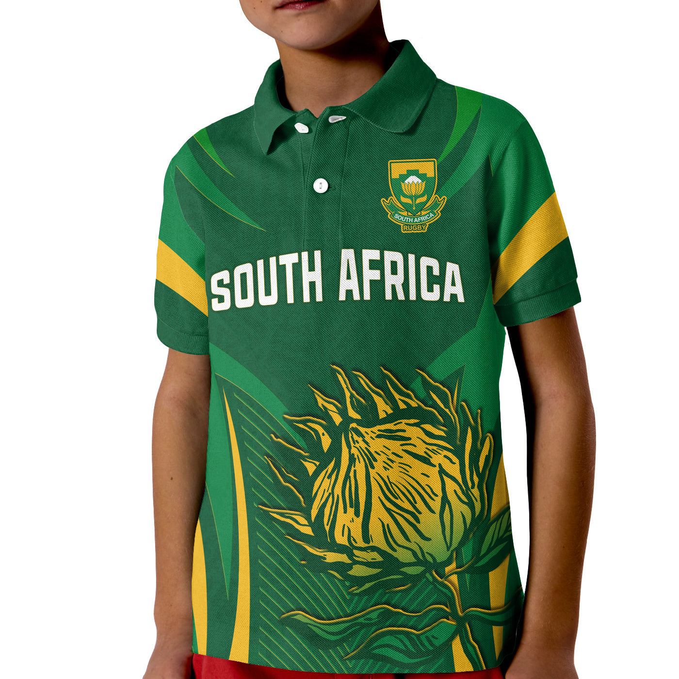 custom-text-and-number-south-africa-rugby-polo-shirt-kid-springboks-champion