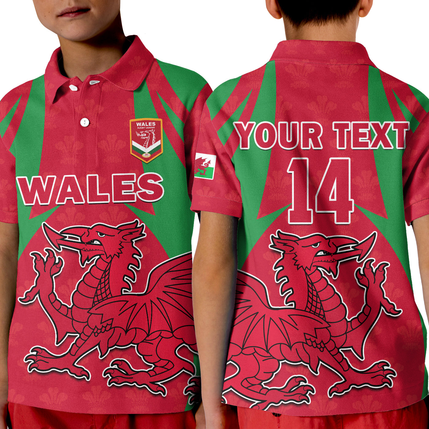 custom-text-and-number-wales-rugby-polo-shirt-kid-the-dragons-national-team-come-on-cymru