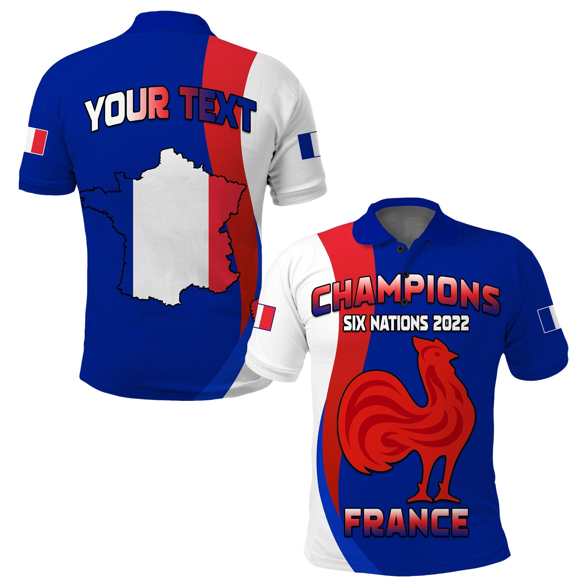 custom-personalised-france-rugby-polo-shirt-champions-six-nations-2022