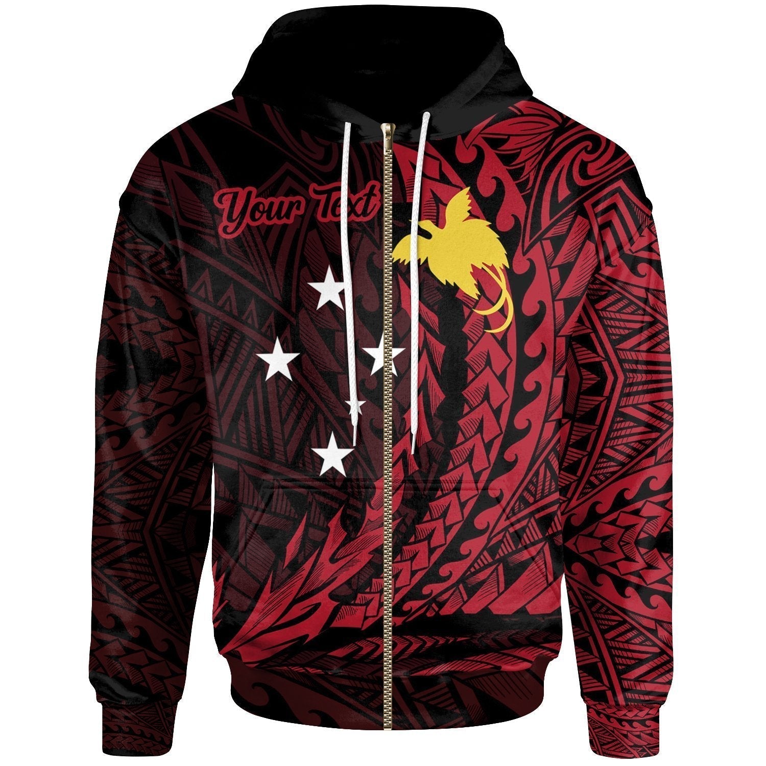 custom-papua-new-guinea-zip-hoodie-wings-style