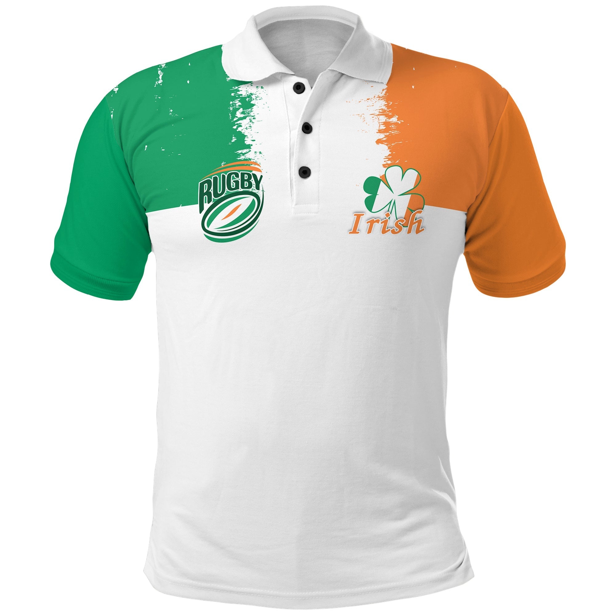 custom-personalised-ireland-rugby-polo-shirt-white