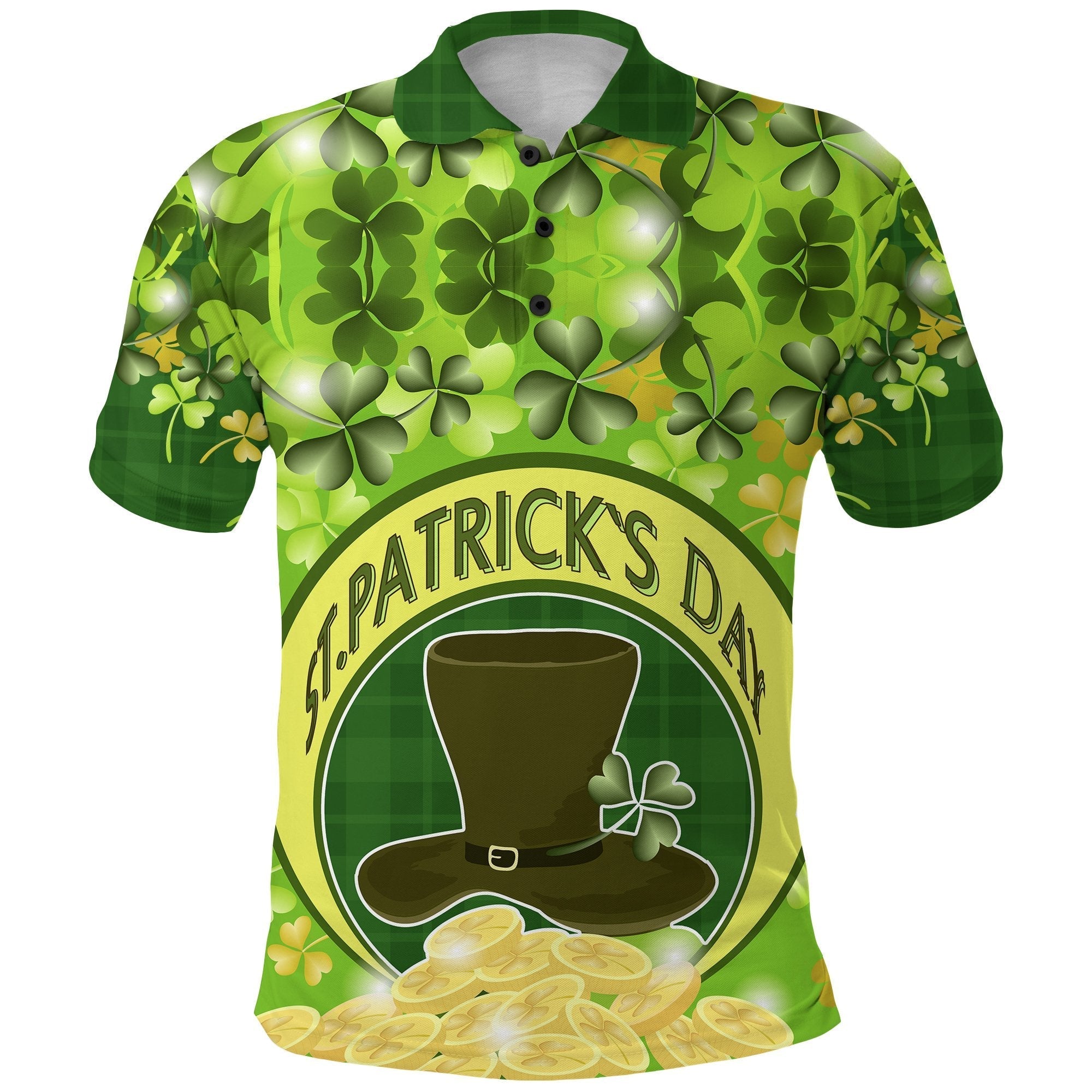 custom-personalised-st-patricks-day-polo-shirt-shamrock