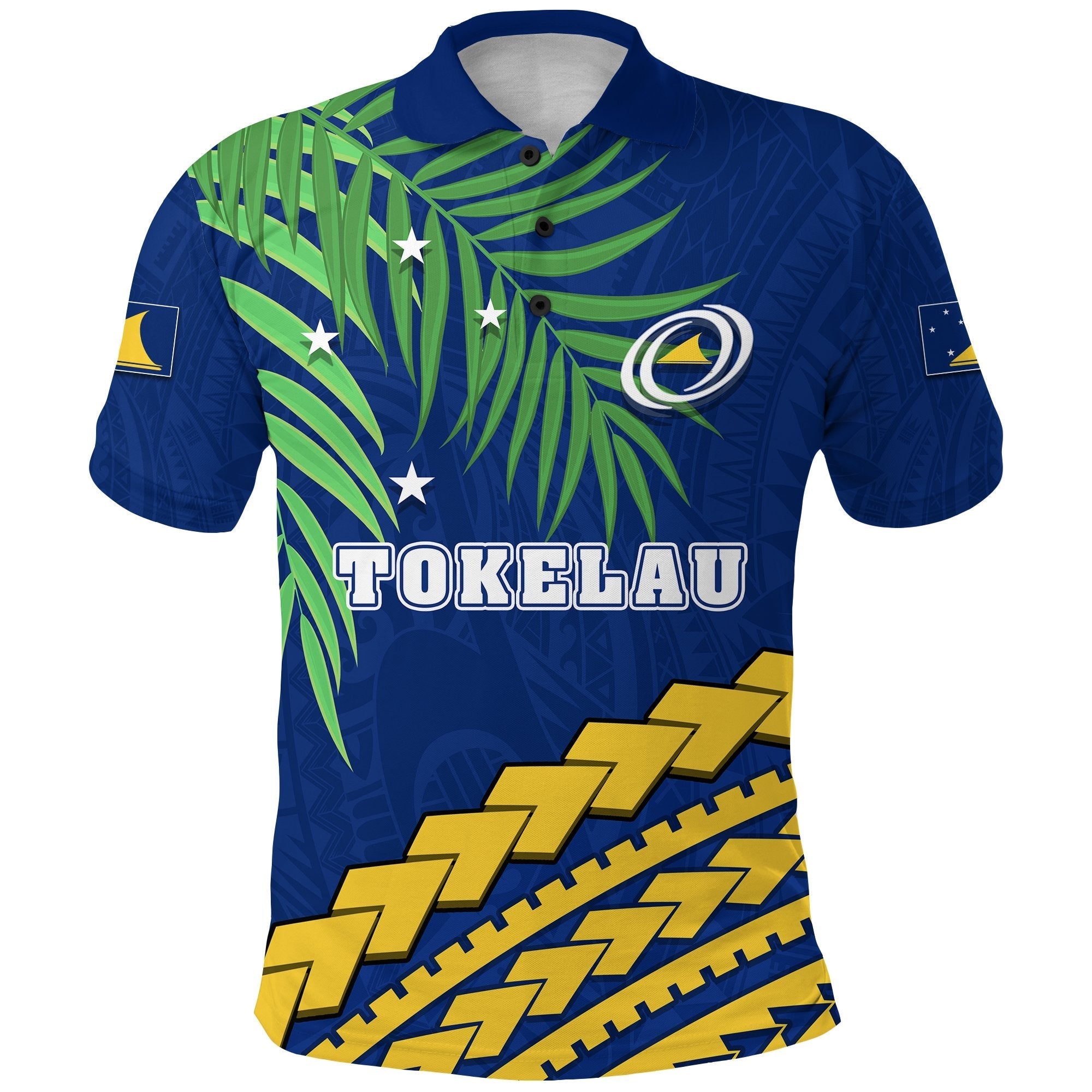 tokelau-rugby-polo-shirt-coconut-leaves-coconut