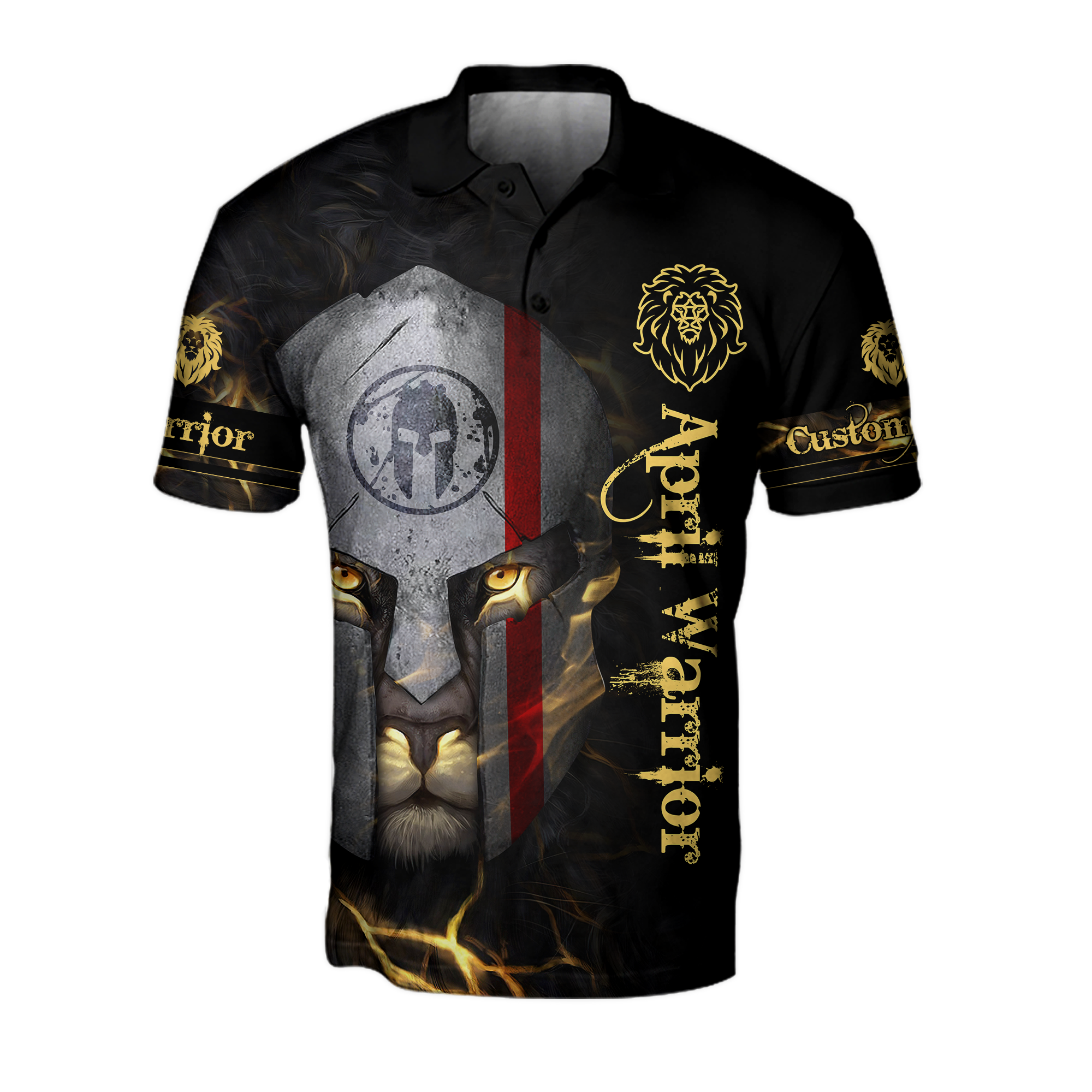 april-spartan-lion-warrior-3d-all-over-printed-unisex-shirt