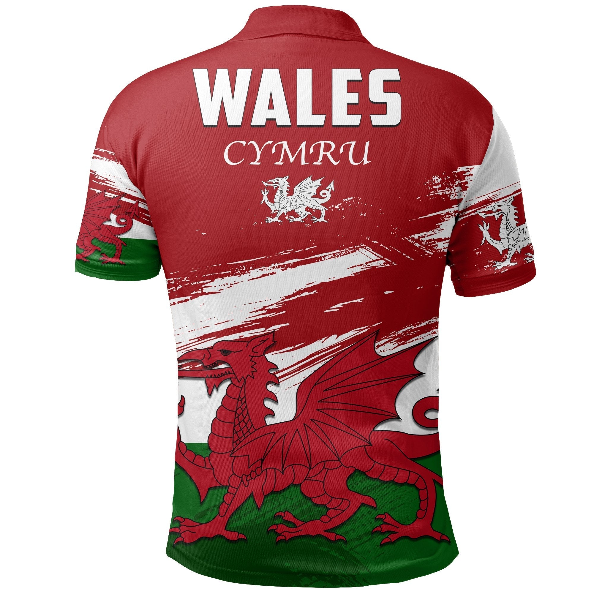 custom-personalised-wales-cymru-rugby-polo-grunge-style