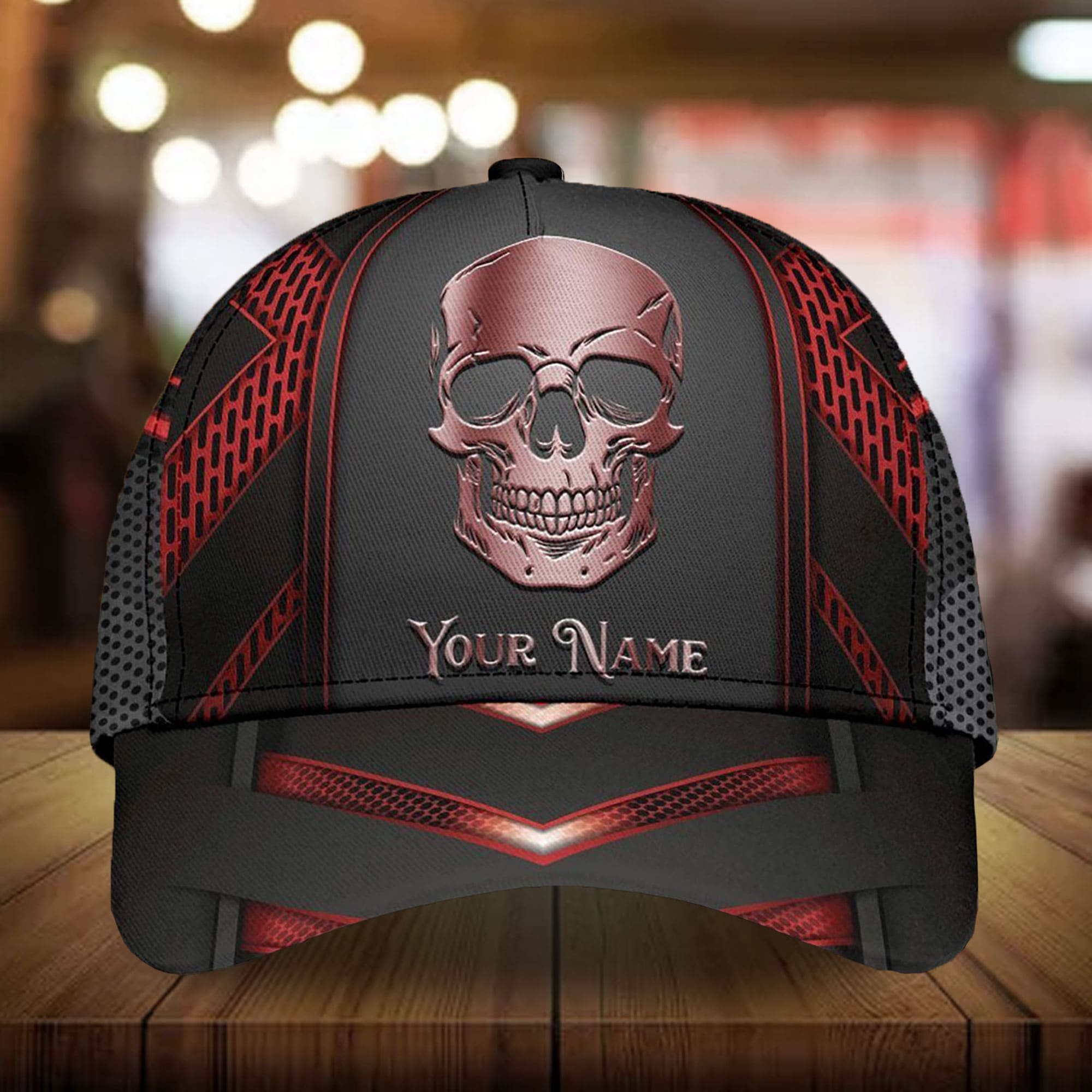 Premium Metal Skull Caps For Skull Lover Multicolor  Personalized