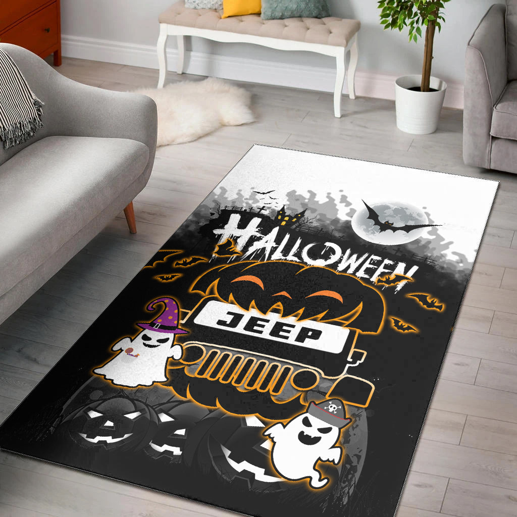 jeep-1941-area-rug-halloween-pumpkin-ghost-ver02