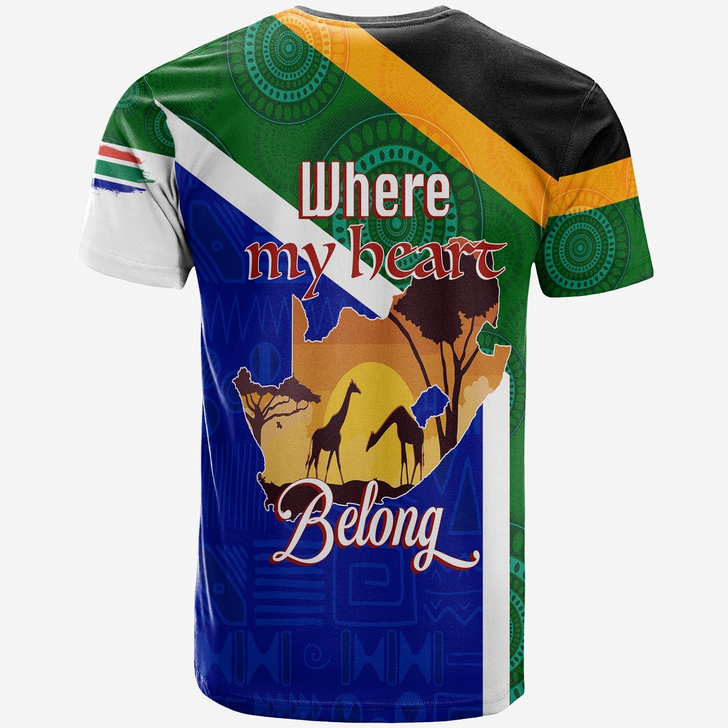 custom-personalized-south-africa-where-my-heart-belongs-t-shirt