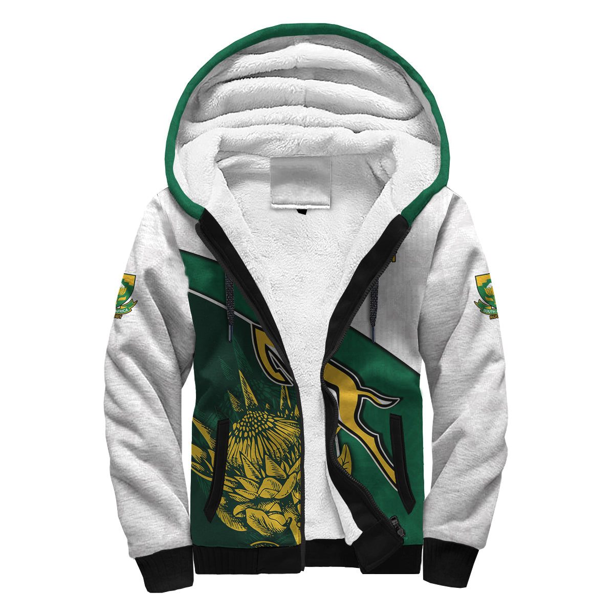 custom-personalised-south-africa-rugby-sherpa-hoodie-king-protea-proudly-springboks