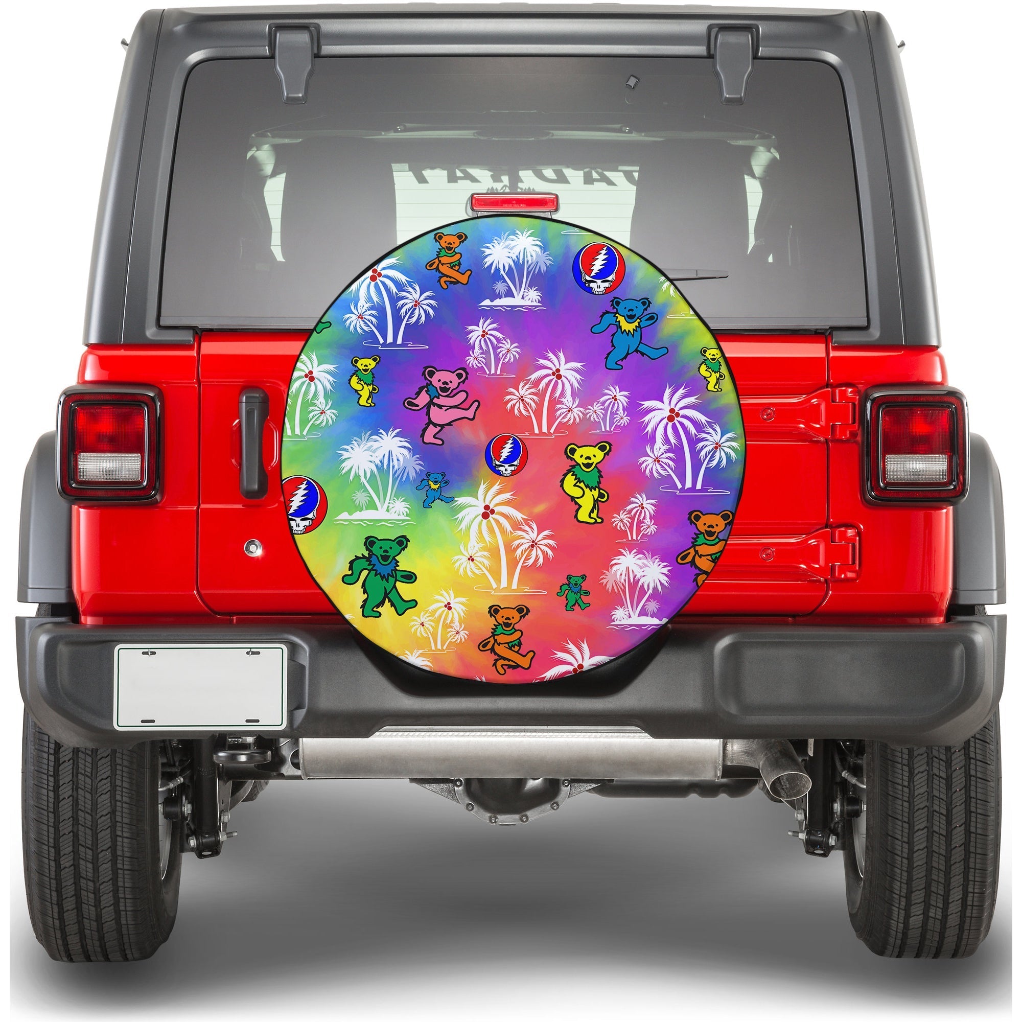 grateful-dead-spare-tire-cover-bears-dancing-in-tie-dye-palms