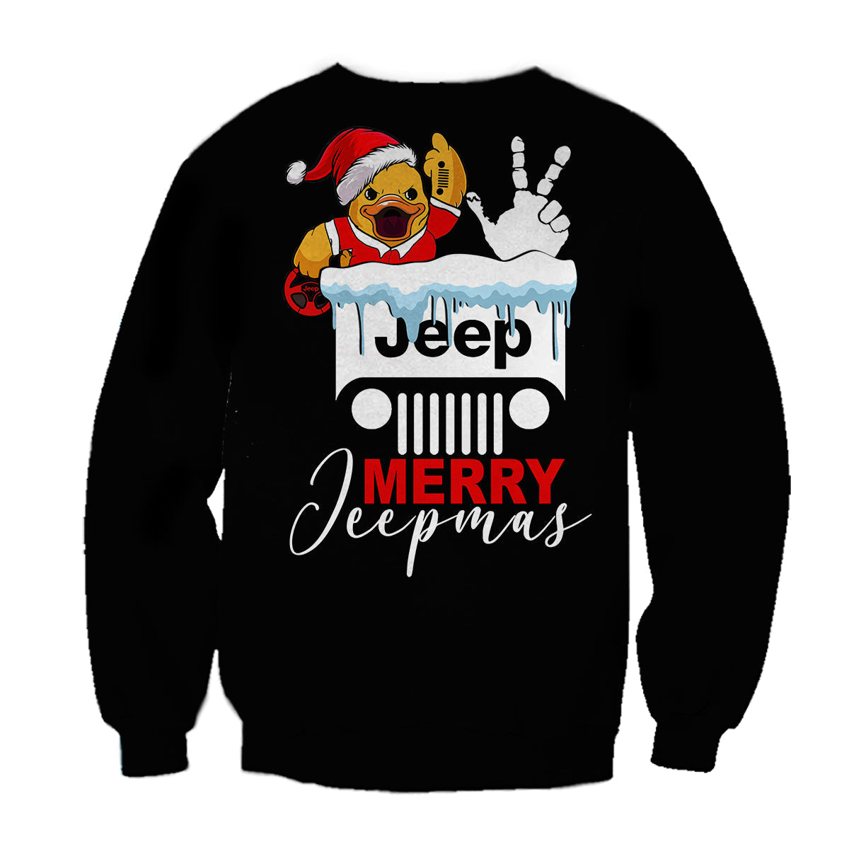 Sweatershirt JEEP - Duck Duck Jeep Chistmas LT6