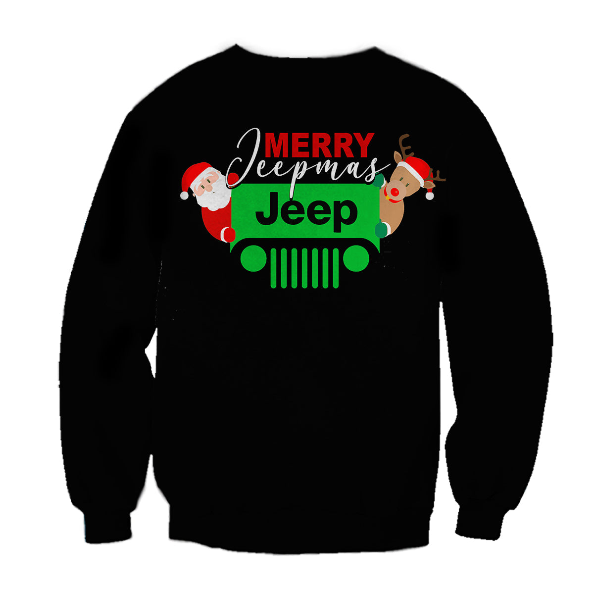 Sweatershirt JEEP - Santa Claus Chistmas No.2 LT6