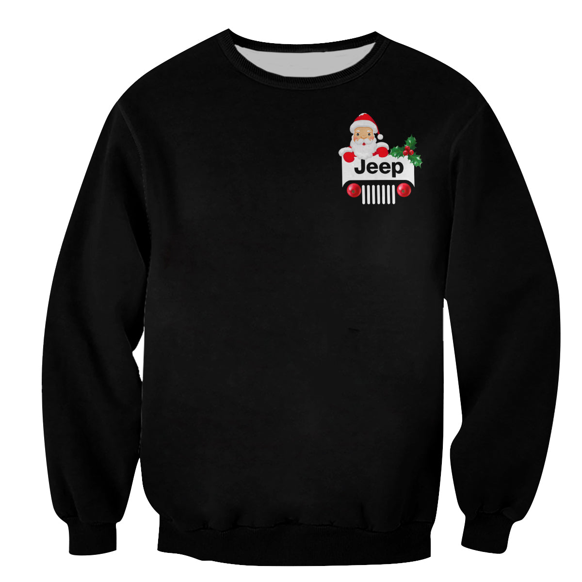 Sweatershirt JEEP - Santa Claus Chistmas No.3